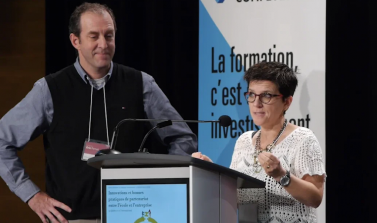 Marie-France Bélanger et Éric Fernet  – Coexistence travail-études : une formule innovante au Cégep de Sherbrooke