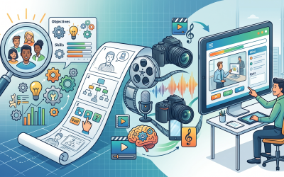 Créer du contenu pour un LMS : processus, productions et outils